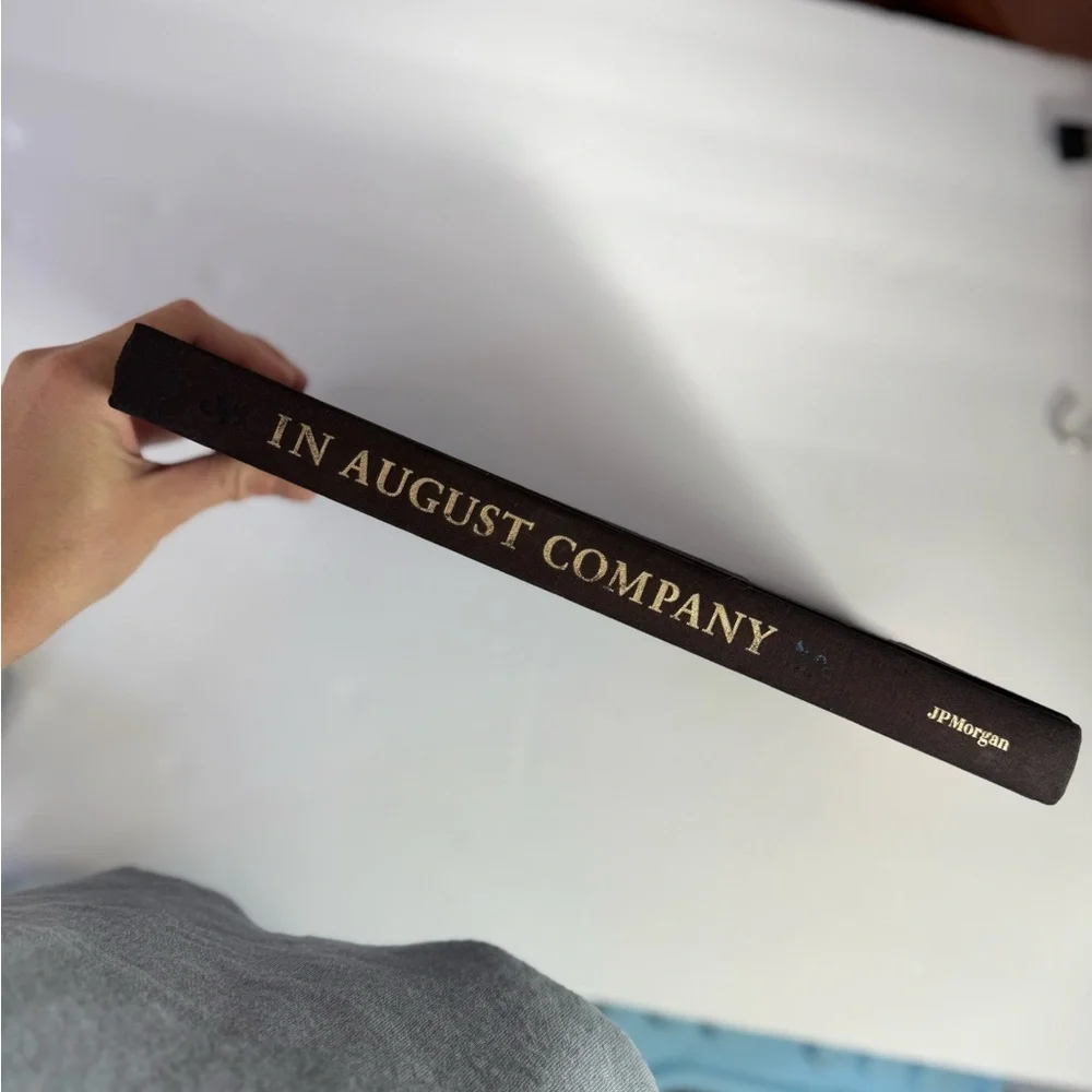 In August Company coffee table book